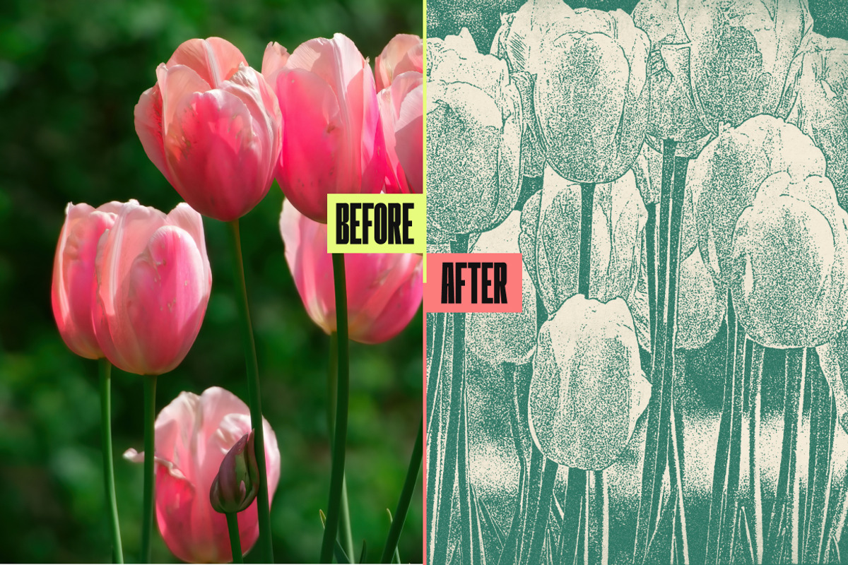 Grain Stamp Photo Effect, a Layer Style Add-On by dokudokunomi (Photo 4 of 5)