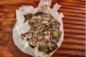Herbal tea preparation with dried, a Beauty & Fashion Photo by darksoul72