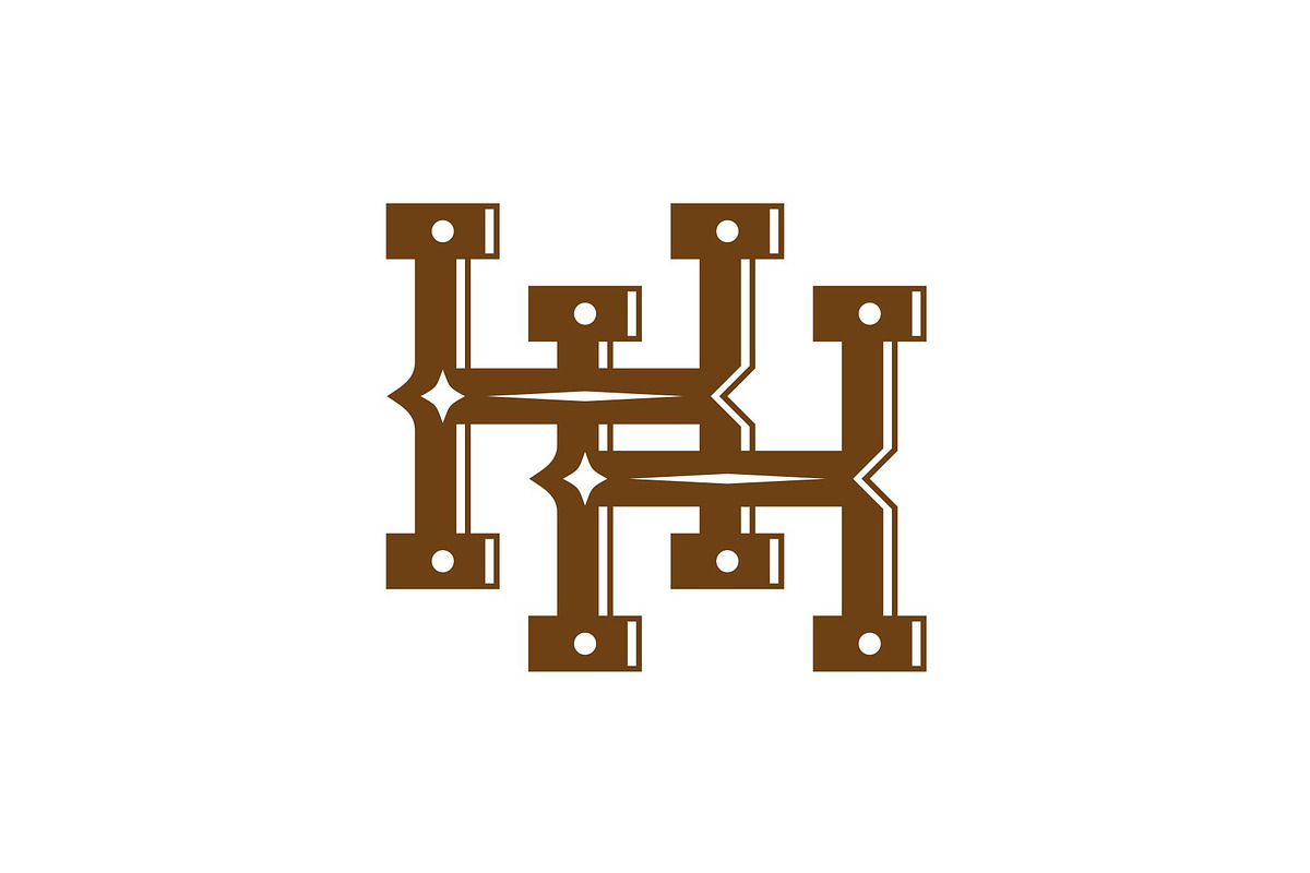 Wild West Letter KK Logo