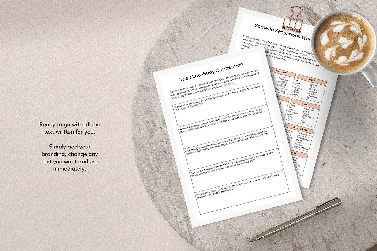 Therapy Tools Canva Template Bundle, a Templates & Theme by Miri Campbell (Photo 6 of 9)