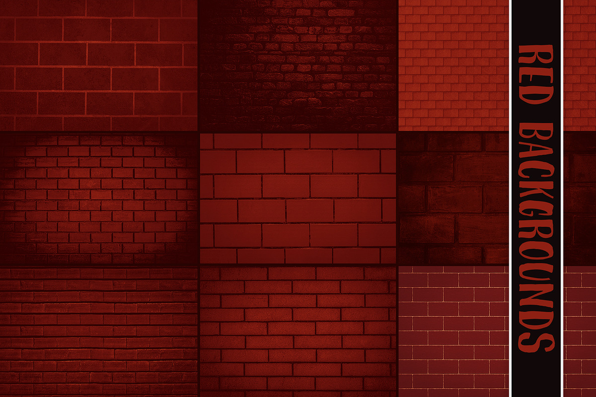 100 Brick Wall Backgrounds Pack, a Texture Graphic by pixaroma (Photo 8 of 13)