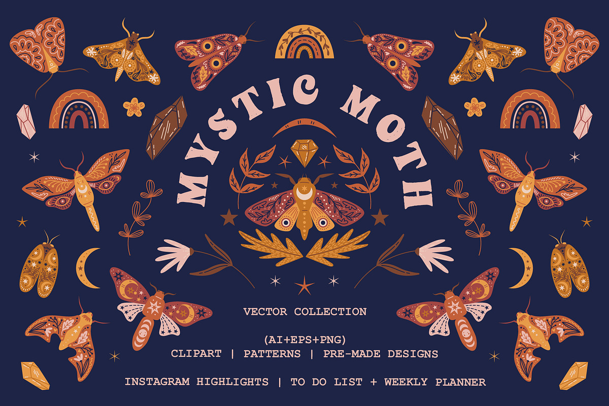 GRAPHIC BUNDLE | 1300+ items, an Illustration by katieromanoff_art (Photo 9 of 13)