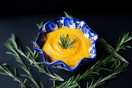 pumpkin soup in a plate, a Food & Drink Photo by Artsaba Family