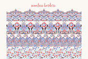 Paisley Moths collection, a Pattern Graphic by Mona Ahmed (Thumbnail 5 of 11)