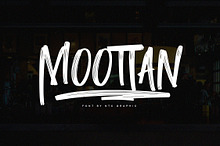 MOOTTAN Handwritten Brush Font
