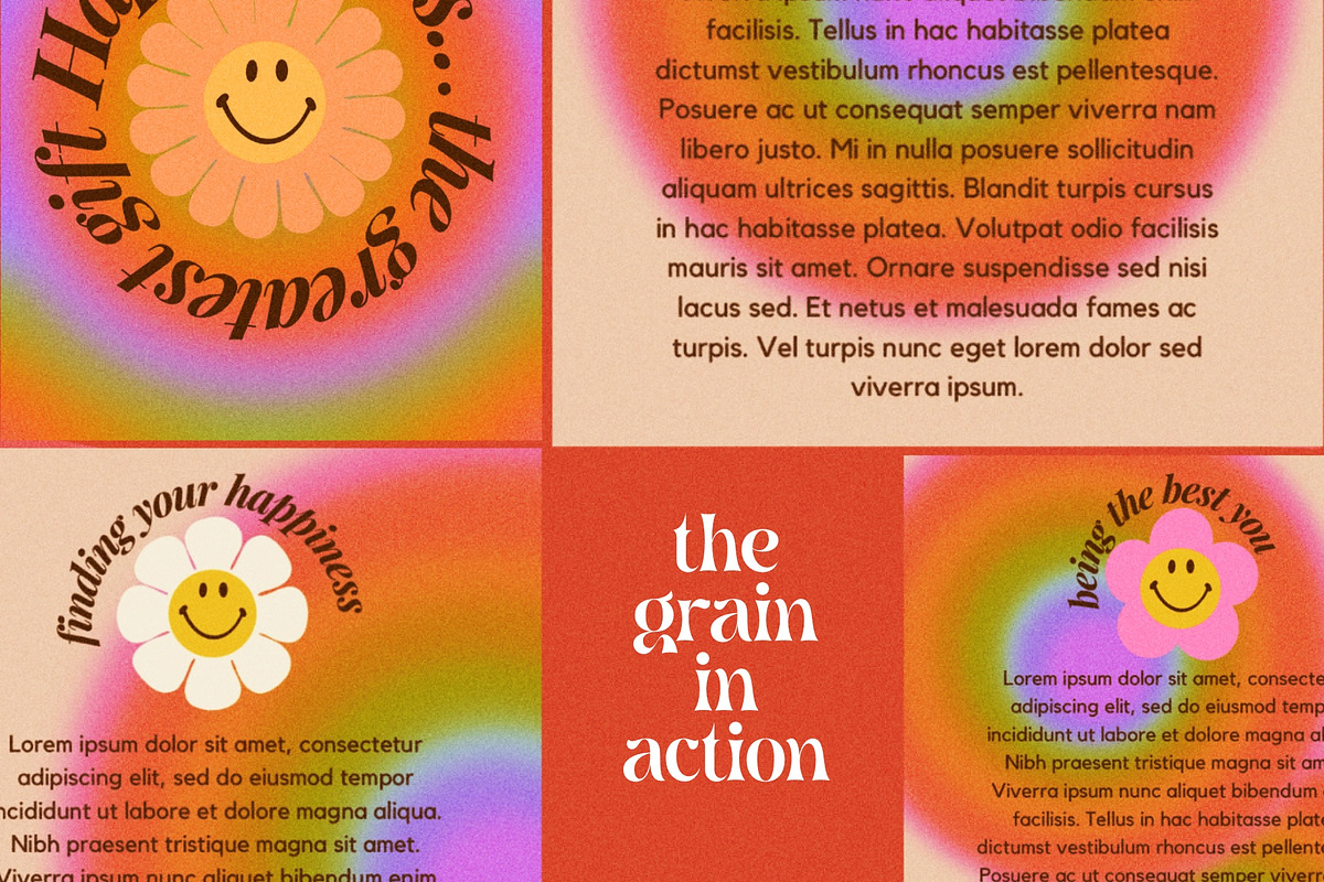 Retro Grain Procreate Brush Set, a Brush Add-On by Dear Darling Design (Photo 4 of 11)