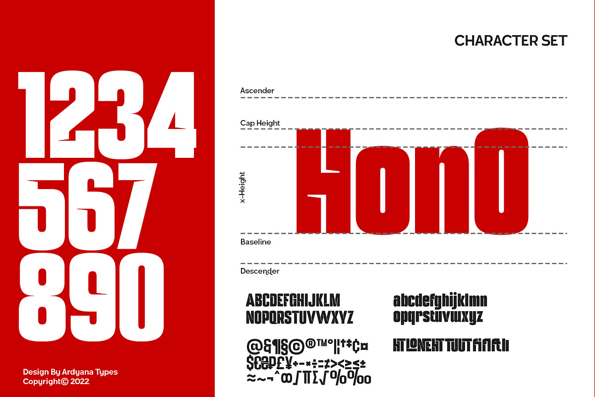 Nortune, a Sans Serif Font by Ardyanatypes (Photo 10 of 12)