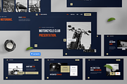 Maxrider - Motorcycle Club Keynote, a Presentation Template by Annora Studio (Thumbnail 1 of 8)