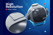 Space Stuff 3D Icons, an Object 3D Model by Rakata Studio (Thumbnail 3 of 7)