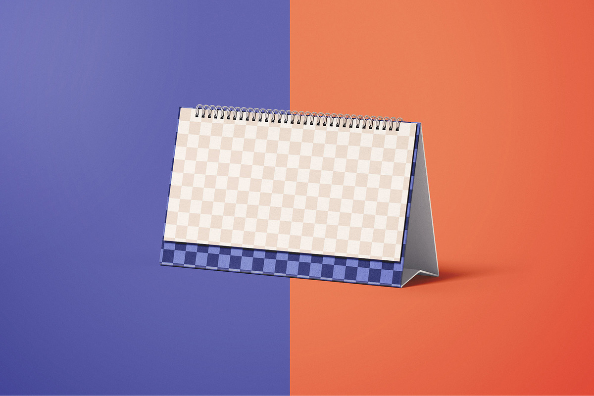 Horizontal Desk Calendar Mockup Set, a Print Template by mockupatelier (Photo 3 of 10)