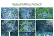 Blue Haze textured backgrounds, a Background Graphic by DigARTbyHavroshka (Thumbnail 11 of 13)