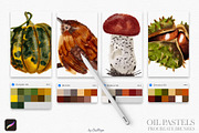 Oil Pastels Procreate Brushes, a Brush Add-On by owlasya (Thumbnail 8 of 8)