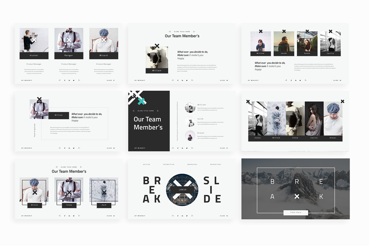 Laxus - Powerpoint Template, a Presentation Template by Mikokit (Photo 6 of 15)