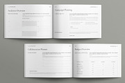 Social Media Planner Landscape, a Magazine Template by E-Type (Thumbnail 4 of 7)
