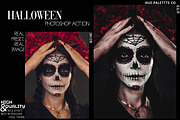 10 Bloody Halloween Photoshop Action, an Action Add-On by Hue Palettte Studio (Thumbnail 3 of 10)