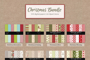 Christmas Bundle - Papers Clipart