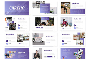 Careno - Google Slide Template
