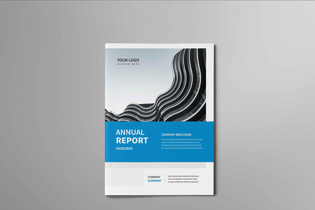 Annual Report Brochure, a Brochure Template by New Lines (Photo 1 of 13)