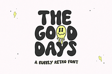 The Good Days | Retro Font