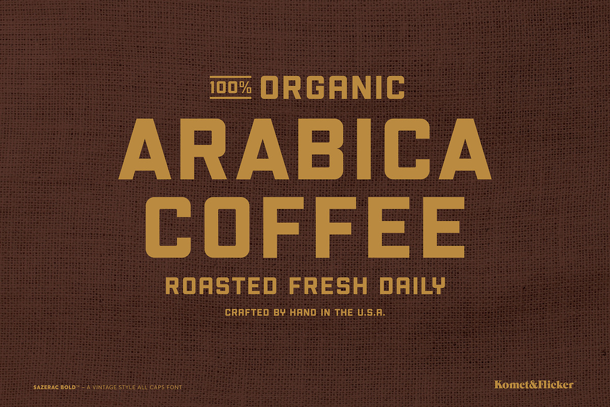 The Vintage Style Three Font Bundle, a Serif Font by Komet & Flicker (Photo 10 of 15)