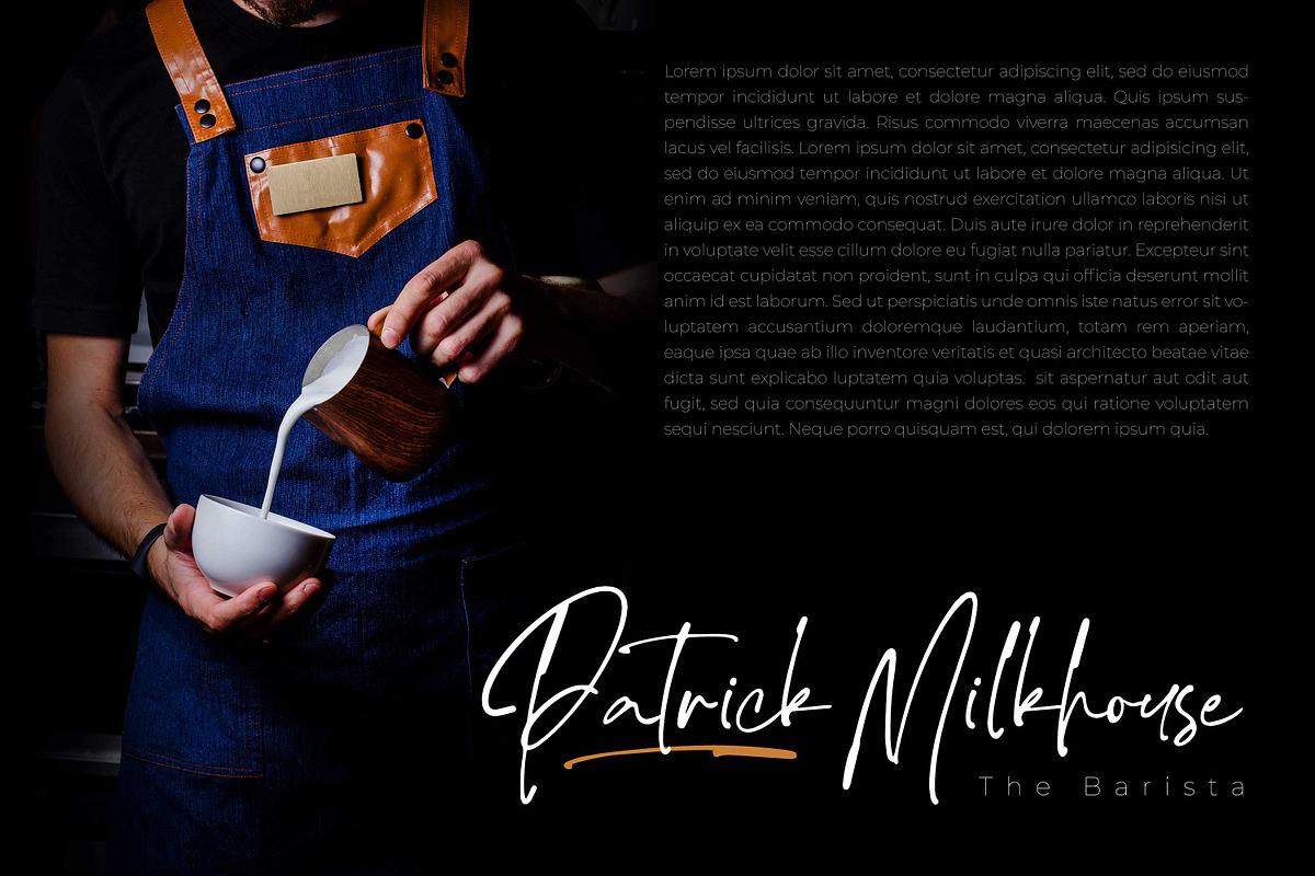 The handnature - Natural Signature, a Script Font by Almarkhatype (Photo 5 of 10)