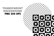 Checkered Clipart Black & White, a Pattern Graphic by Brush Lab (Thumbnail 4 of 4)