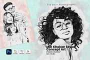 MRI Khokon Style Concept Art Effect, an Action Add-On by MRI STUDIO (Thumbnail 1 of 15)