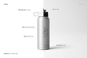 S. Steel 30 oz. Water Bottle Mockup, a Product Mockup by creatsy5 (Thumbnail 3 of 12)