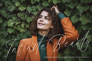 Halista Rihana Stylish Beauty Script, a Script Font by stylishtype.co (Thumbnail 2 of 20)