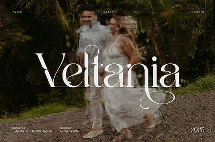 Veltania - Modern Serif Font, a Serif Font by Inviline.co
