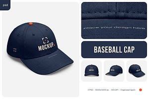 Baseball Cap Mockup Set