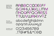 Glorida, a Sans Serif Font by zeenesia (Thumbnail 14 of 16)