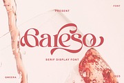 Gareso - Expressive Modern Serif, a Serif Font by Qweera Studio (Thumbnail 1 of 12)