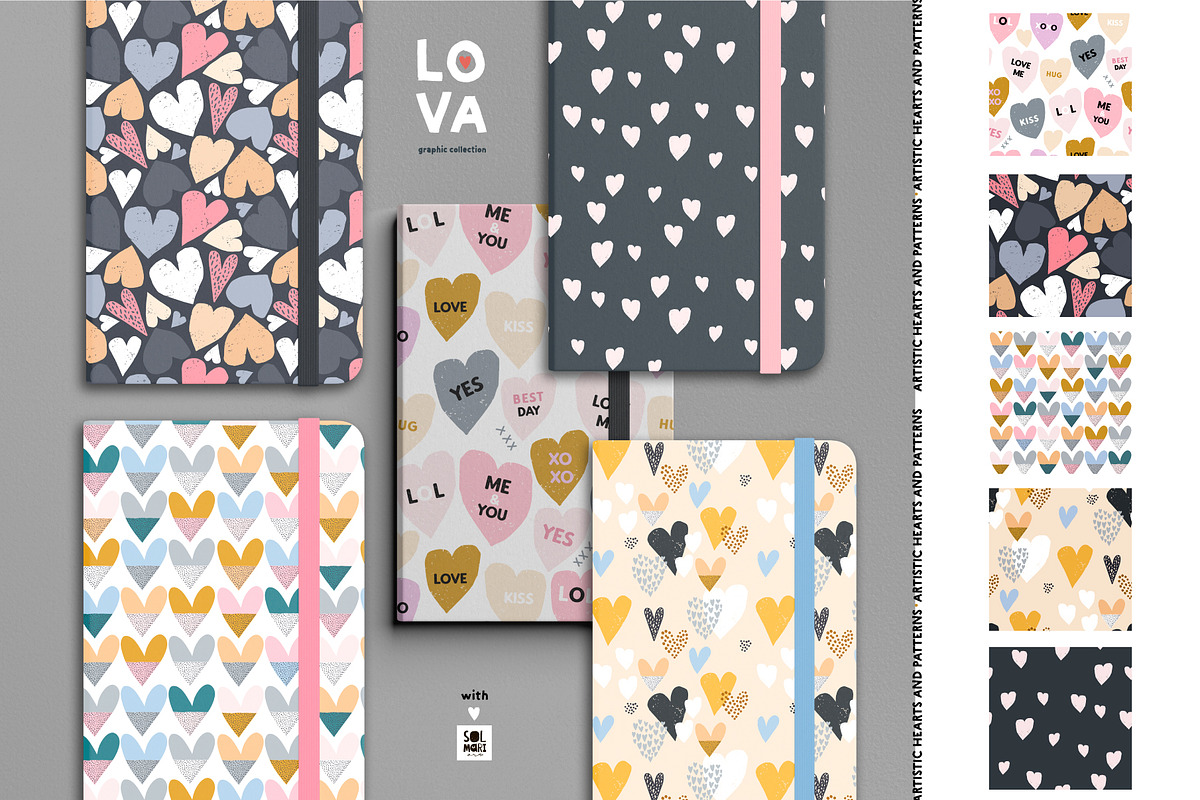 LOVA graphic collection, a Pattern Graphic by solmariart (Photo 8 of 9)