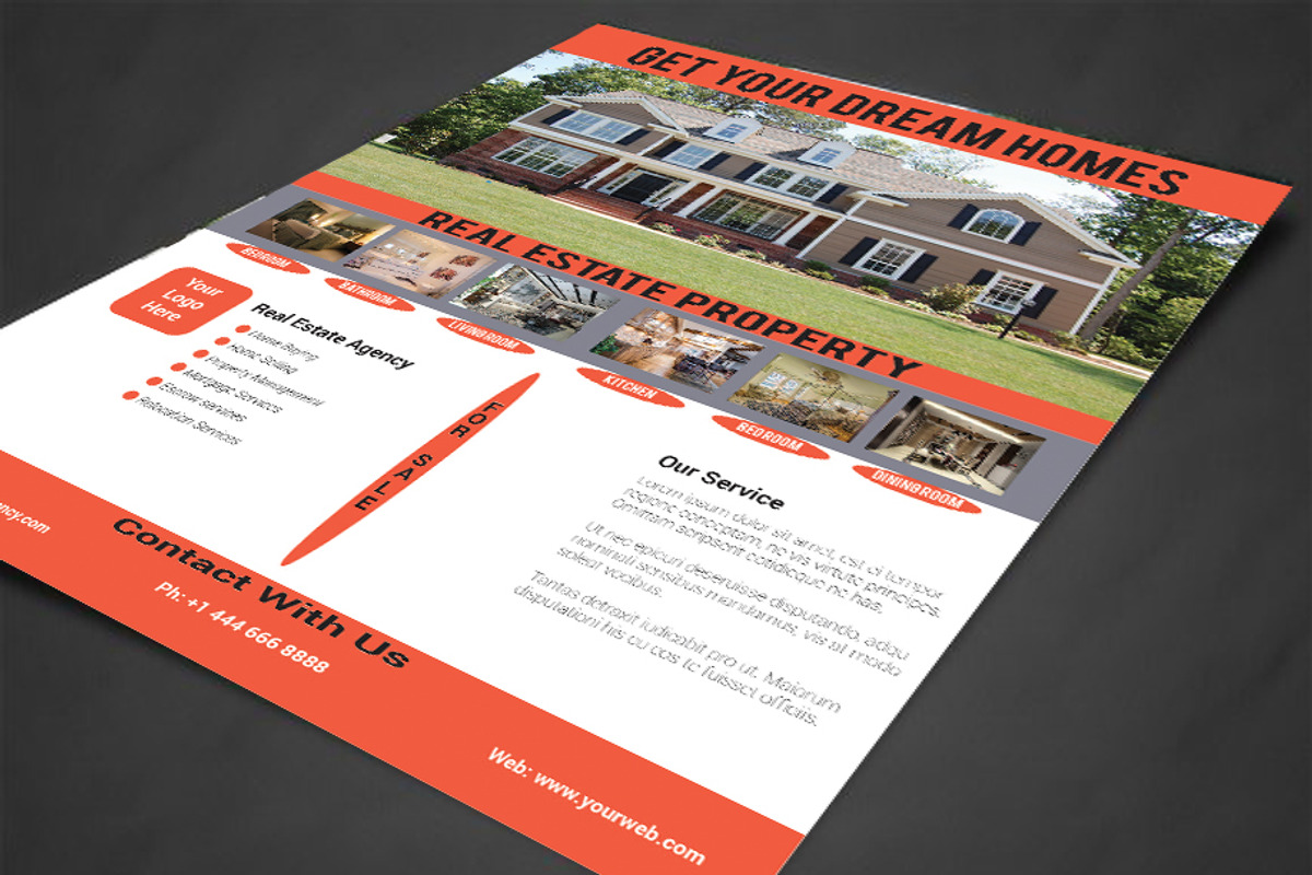 Real Estate Flyer, a Flyer Template by PenciGraphics (Photo 4 of 4)
