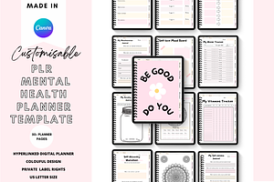Canva Mental Health Planner