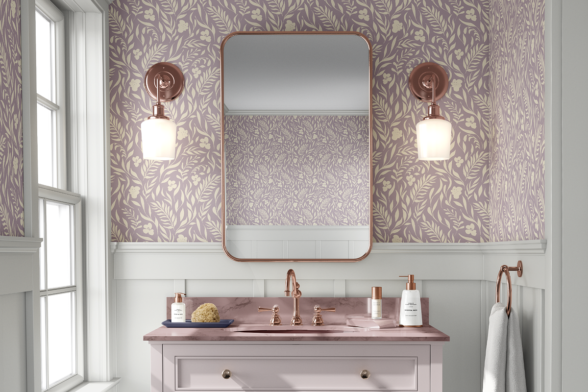 Botanical Shapes | Vector Pattern, a Wallpaper Graphic by MalyskaStudio (Photo 2 of 9)
