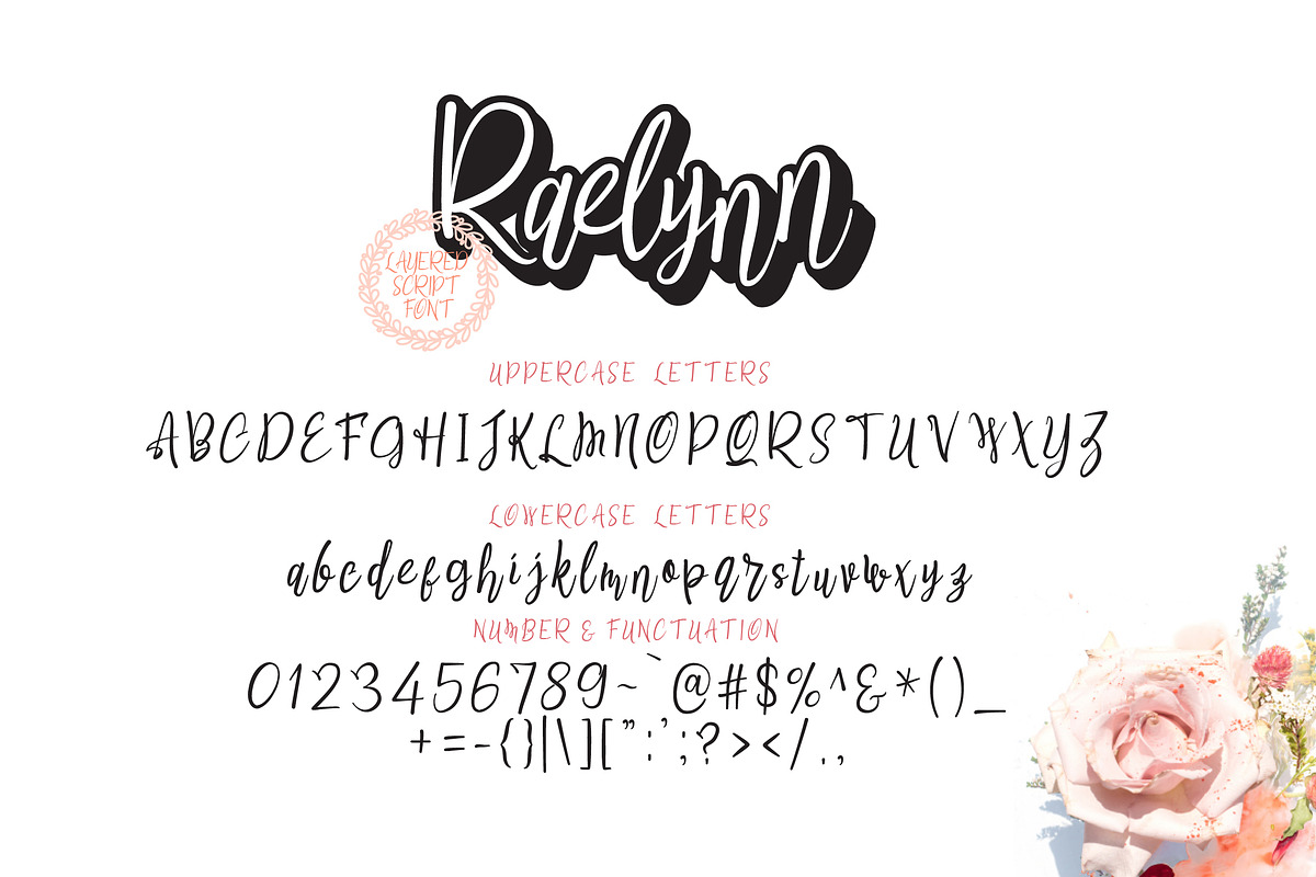 Raelynn Regular | script layer preview 2
