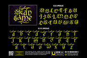 Black Morgana Typeface, a Blackletter Font by alit design (Thumbnail 12 of 17)