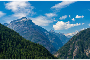 Davis Peak in North Cascades from, a Nature Photo by Backyard Stock