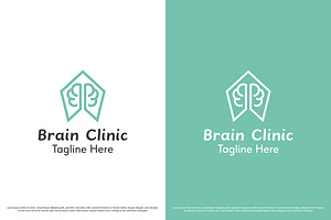 Brain Clinic Logo Design Template, a Branding & Logo Template by Morvana Crew