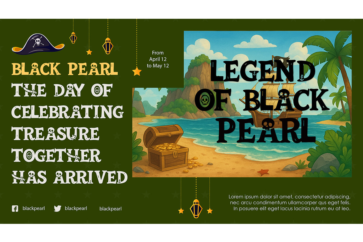 Pirate Kid Font, a Handwritten Font by Art StoreID (Photo 7 of 10)