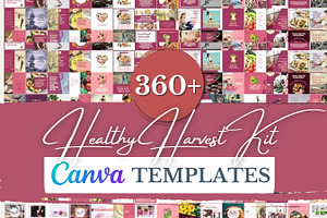 360+ Healthy Harvest Kit Template, a Social Media Template by ResumeFabs