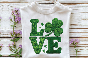St. Patricks Day Love Sublimation Pn, an Illustration by DreamPrint404