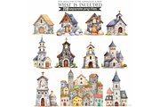 Watercolor Saint Clipart Bundle, an Illustration by CharmClipart (Thumbnail 8 of 10)