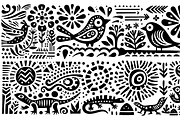 Vintage Gecko Folk Art, a Decorative Illustration by devastd (Thumbnail 23 of 27)