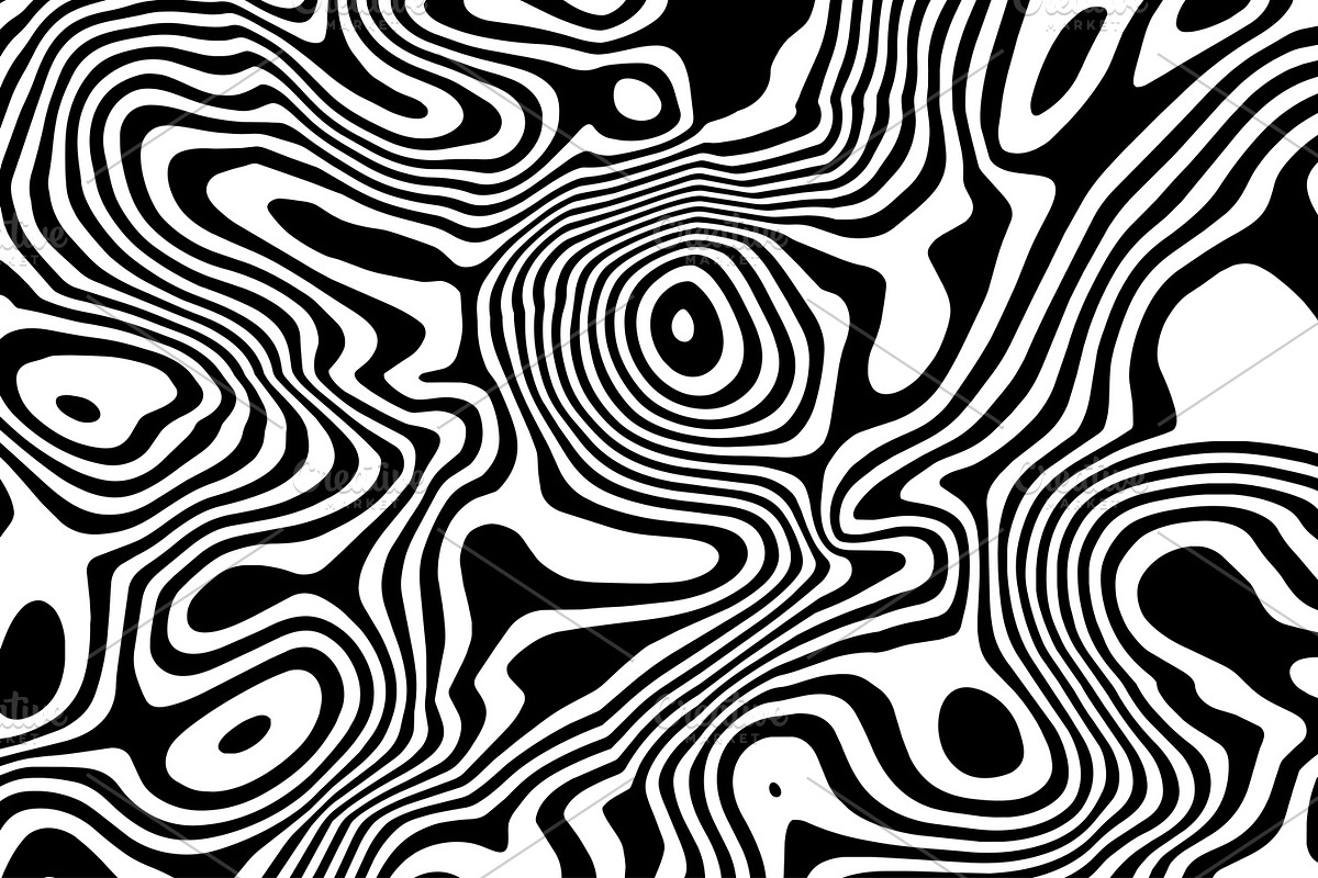 Liquify Lines Effect Backgrounds, a Background Graphic by alexdndz (Photo 5 of 5)