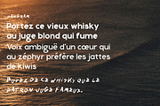 CABRISA Stylish Font Duo, a Sans Serif Font by Hishand Studio (Thumbnail 11 of 12)