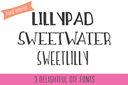 Sweetwater Handwritten Font Trio, a Slab Serif Font by Phat Happy Life (Thumbnail 3 of 4)