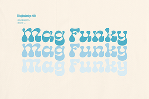 Mag Funky - Retro Groovy Font